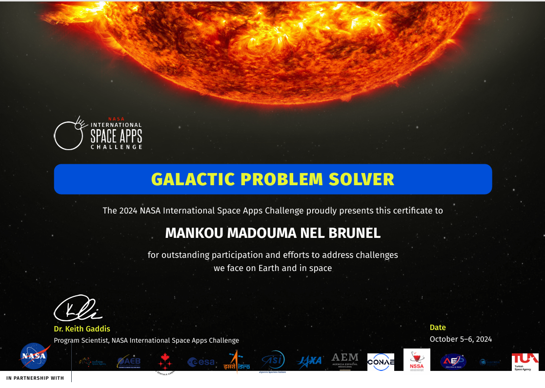 NASA Space Apps Challenge